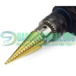 3Pcs HSS Titanium Coated Step Drill Bit Set In Pakistan