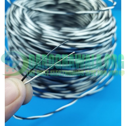 1 Meter Hard Jumper Wires Spiral Wrap Wires Cable in Pakistan
