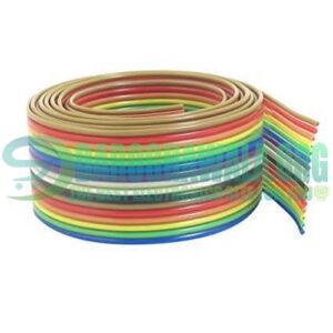 1feet 20 Wires Rainbow Color Flat Ribbon Cable In Pakistan