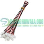 3 Wires 2.54mm Pitch Female To Female Jst Xh Connector Cable Wire 6 Inch One Side Connector in Pakistan