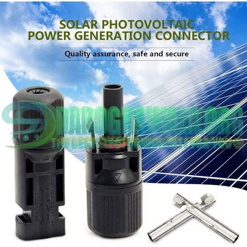 30A 1000V Male Female MC4 Connector For Solar Panel DC Wire Cable In