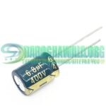 6.8UF 400V Aluminium Electrolytic Polar Capacitor In Pakistan