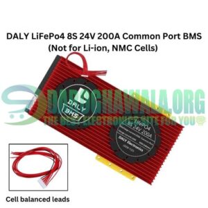 DALY 8S 24V 200A BMS LiFePo4 Common Port Battery Protection Module In Pakistan