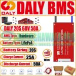 DALY 20S 60V 50A BMS LiFePo4 BMS In Pakistan