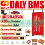 DALY 20S 60V 30A BMS LiFePo4 Battery BMS In Pakistan