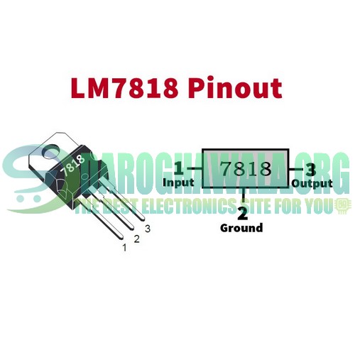LM7818 L7818 7818 Voltage Regulator IC In Pakistan