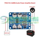 TDA3118 Digital 2 Channel Mono Audio Amplifier Board Module In Pakistan