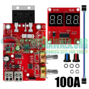 100A Spot Welding Machine Time Current Control Card Board With Digital Display NY-D01 In Pakistan