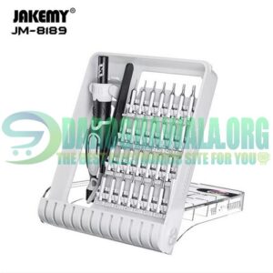 JM-8189B 30 in 1 Precision screwdriver set with tweezers in Pakistan