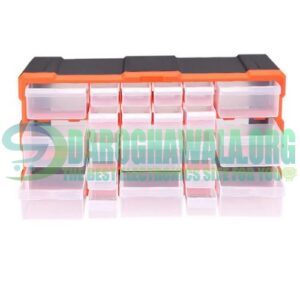 22 Drawer Tool Component Organizer Plastic Storage Box Container in Pakistan