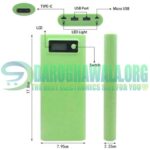 Brand New Power Bank Case 8 Cell With Digital Display In Pakistan