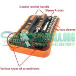 JM 6102 43 in 1 Multi-Functional Screwdriver Hand Tool Set in Pakistan