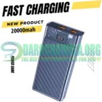 Transparent QC V20 20000mAh 22.5W PD Fast Charging Power Bank In Pakistan