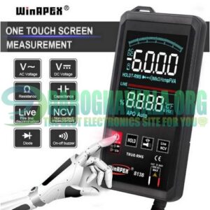 Winapex ET8138 Touch Screen Multimeter With Colour Display in Pakistan