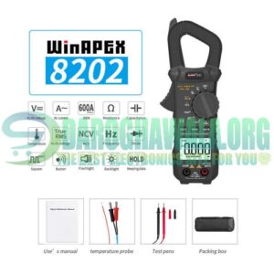 Winapex ET8202 Digital Ac Clamp Meter in Pakistan