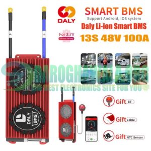 DALY Smart BMS 13S 48V 100A Lithium ion Battery BMS Bluetooth BMS In Pakistan