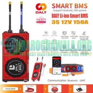 DALY Smart BMS 3S 12V 150A Lithium ion Battery BMS Bluetooth BMS In Pakistan