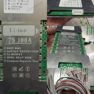 DiSh-1018V2-7S 7S 24V 100A BMS For Lithium Ion Battery Pack In Pakistan