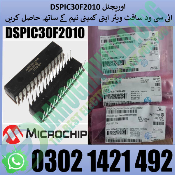 Inverter IC Original DSPIC30F2010 IC Microcontroller IC With Software In Pakistan