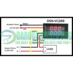 Original DSN V288 DC 100V 10A Voltmeter Ammeter In Pakistan