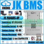 JK-BD4A8S-4P JK 4-8S 40A BMS Smart Active Balance BMS In Pakistan