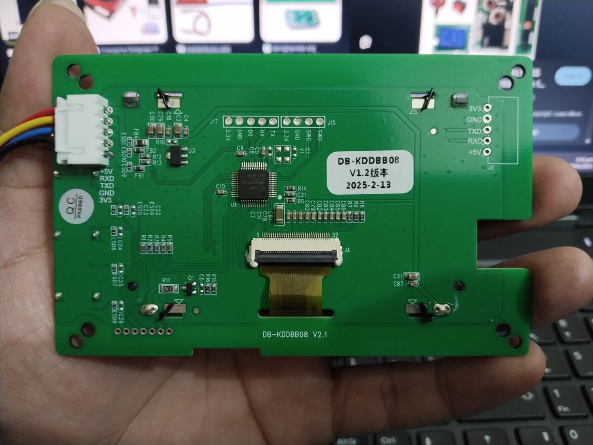 3.2inch LCD Display For Parallel Interface Board for Smart Active Balance BMS