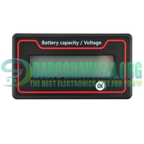 8V-100V Battery Capacity Monitor Indicator Car Motorcycle Digital Voltmeter 