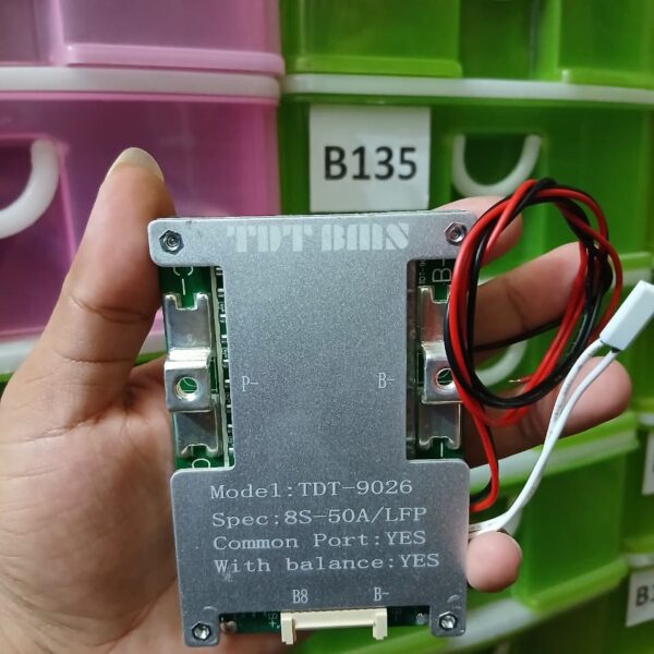 TDT 8S 24V 50A BMS For 24V Battery Pack In Pakistan
