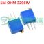 1M Ohm 3296W Multiturn Trimmer Potentiometer Variable Resistor In Pakistan